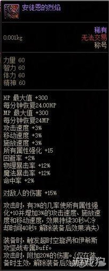 dnf国庆称号2020总体一览 8个称号属性  第1张