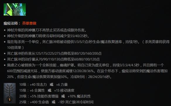 7.0版瘟疫法师怎么玩?_DOTA27.0版新瘟疫法师NEC打法攻略_dota 7.0  第1张